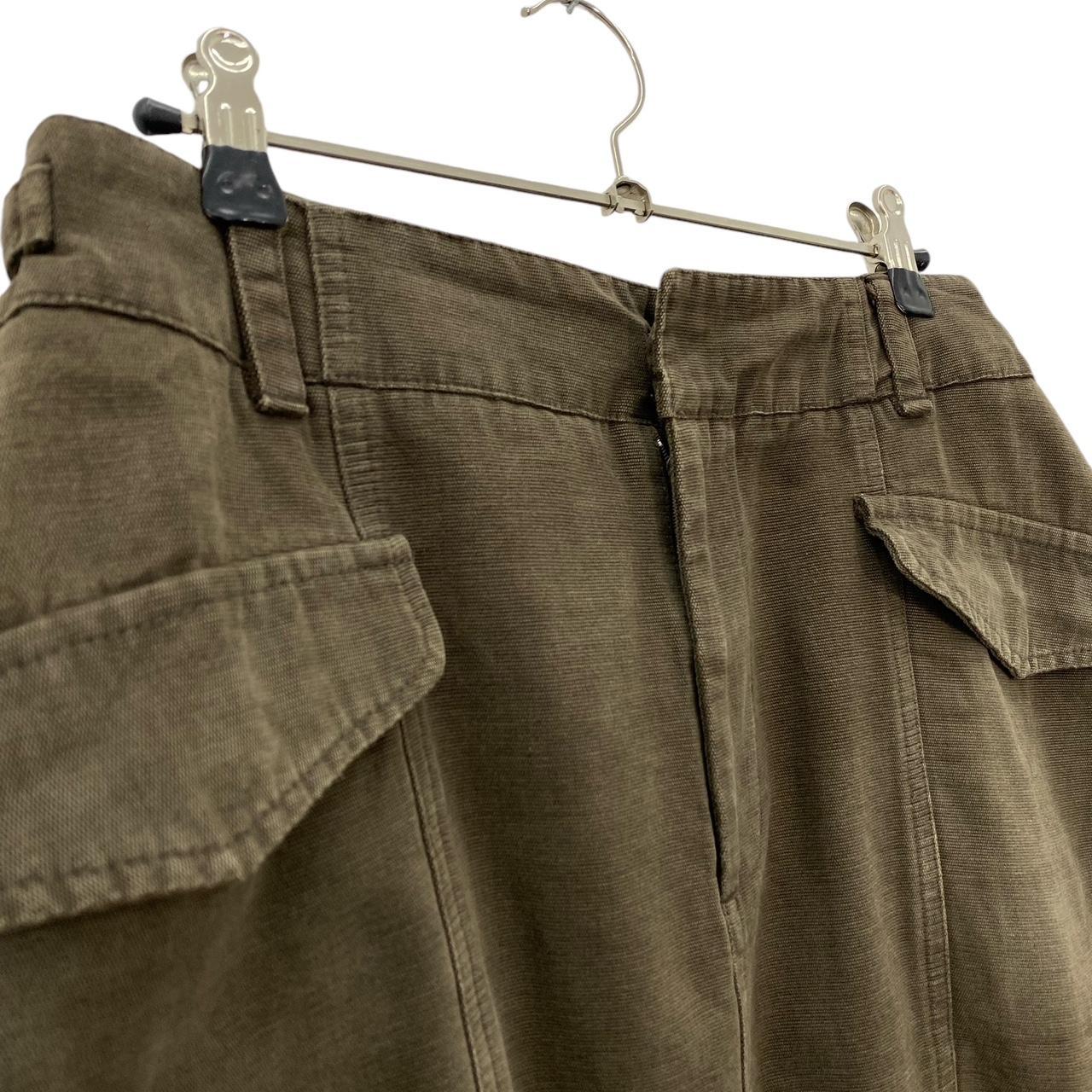 Y2K cargo utility midi skirt