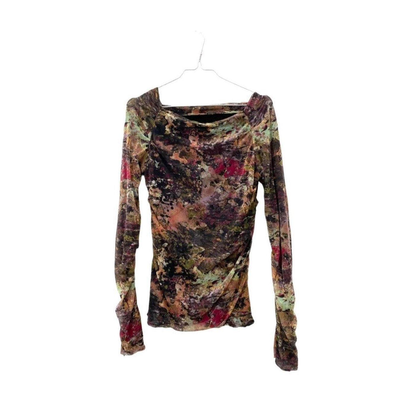 Y2K colourful mesh longsleeve