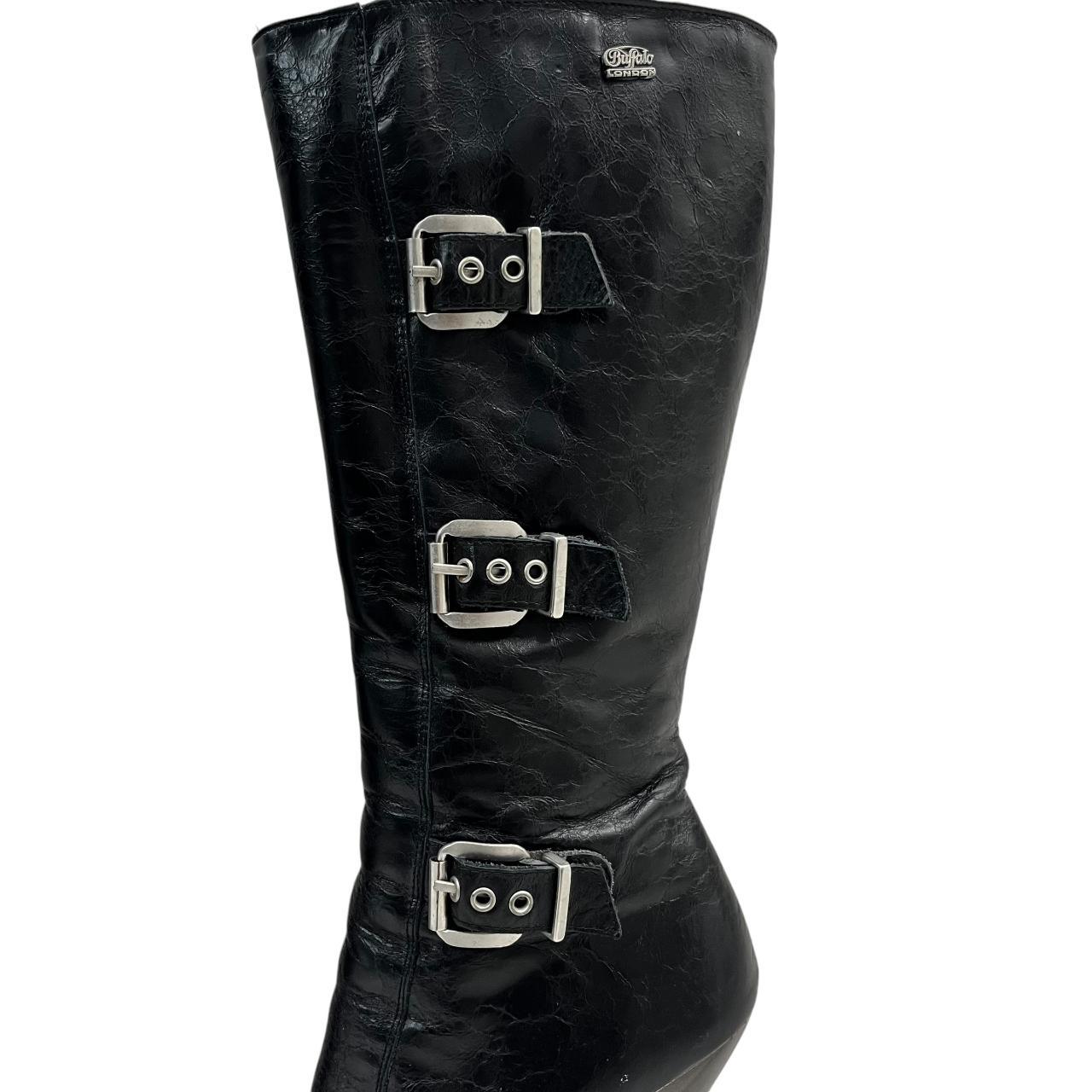 Y2K Buffalo stiletto boots
