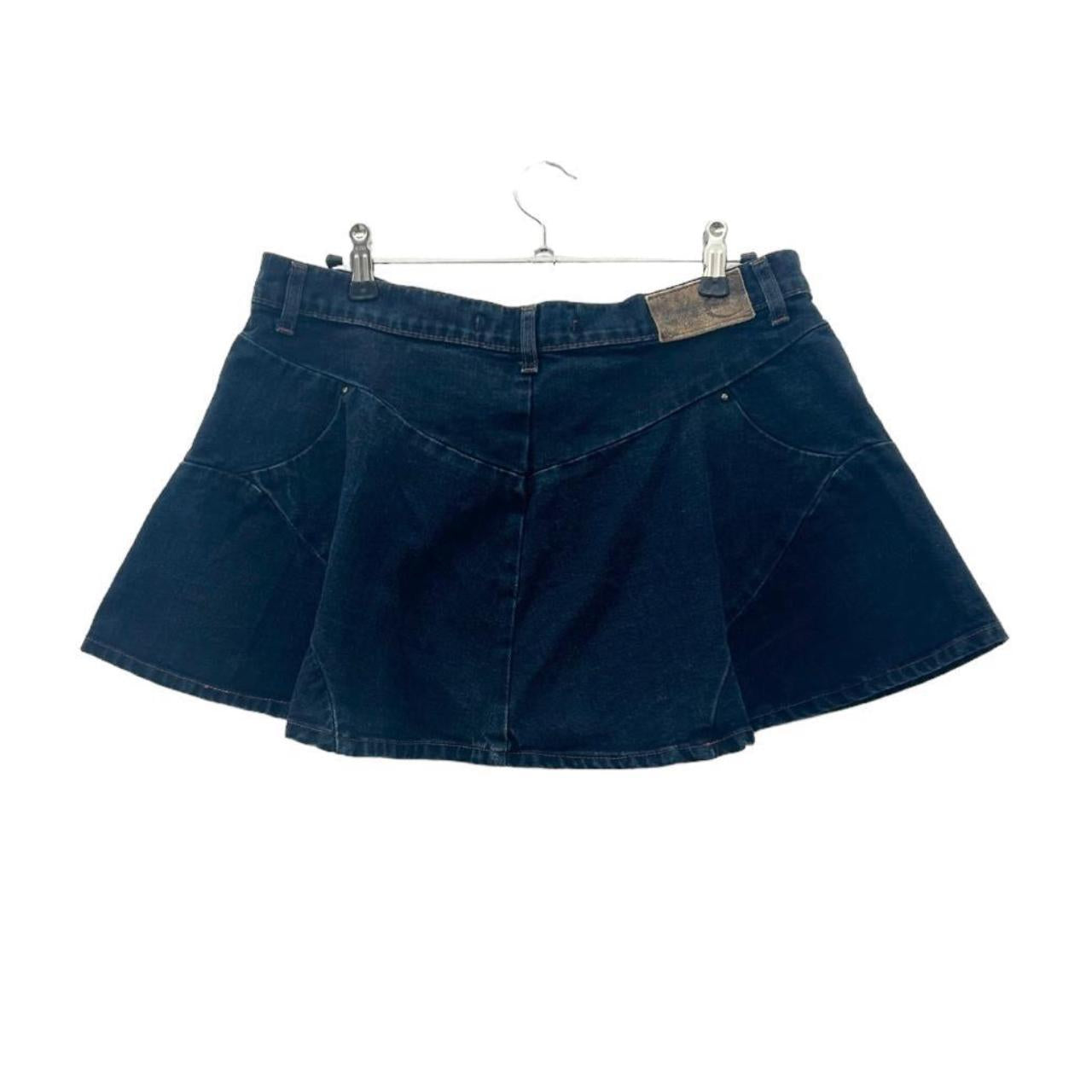 Y2K Cavalli denim mini skirt