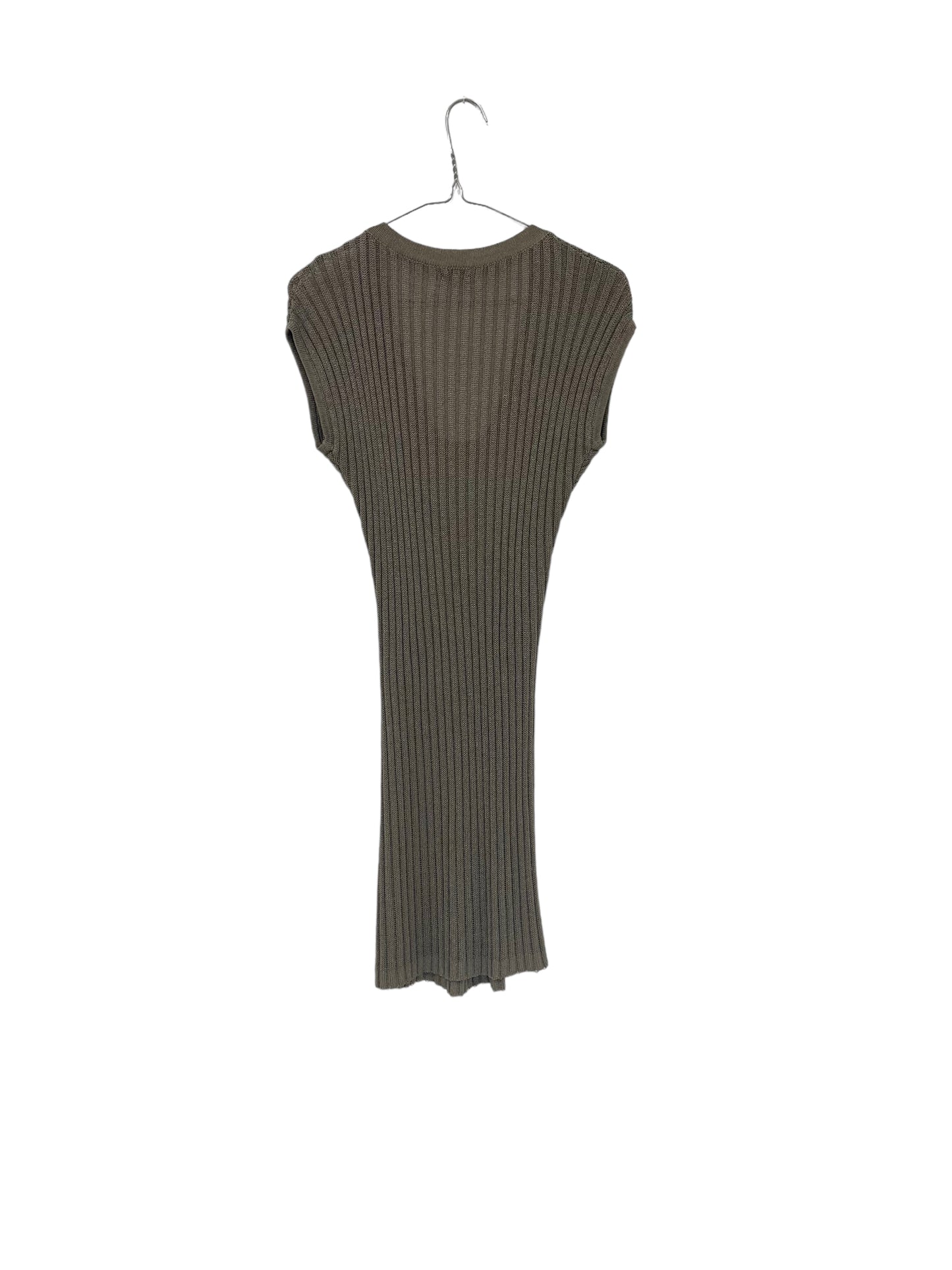 Y2K khaki mini dress