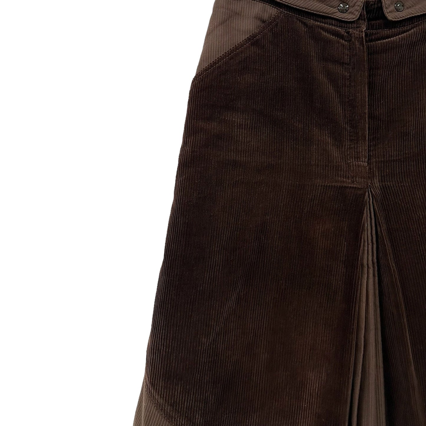 Y2K corduroy skirt