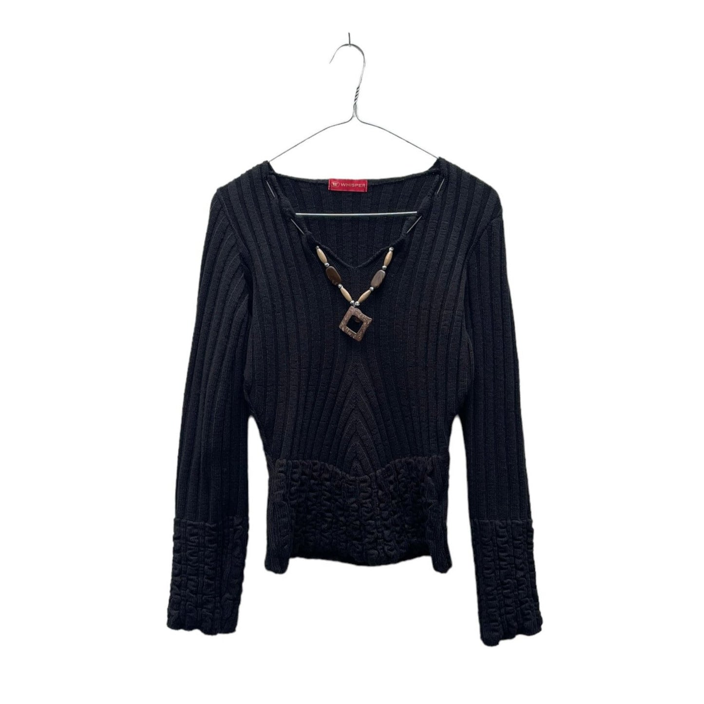 90s ribbed knit pullover