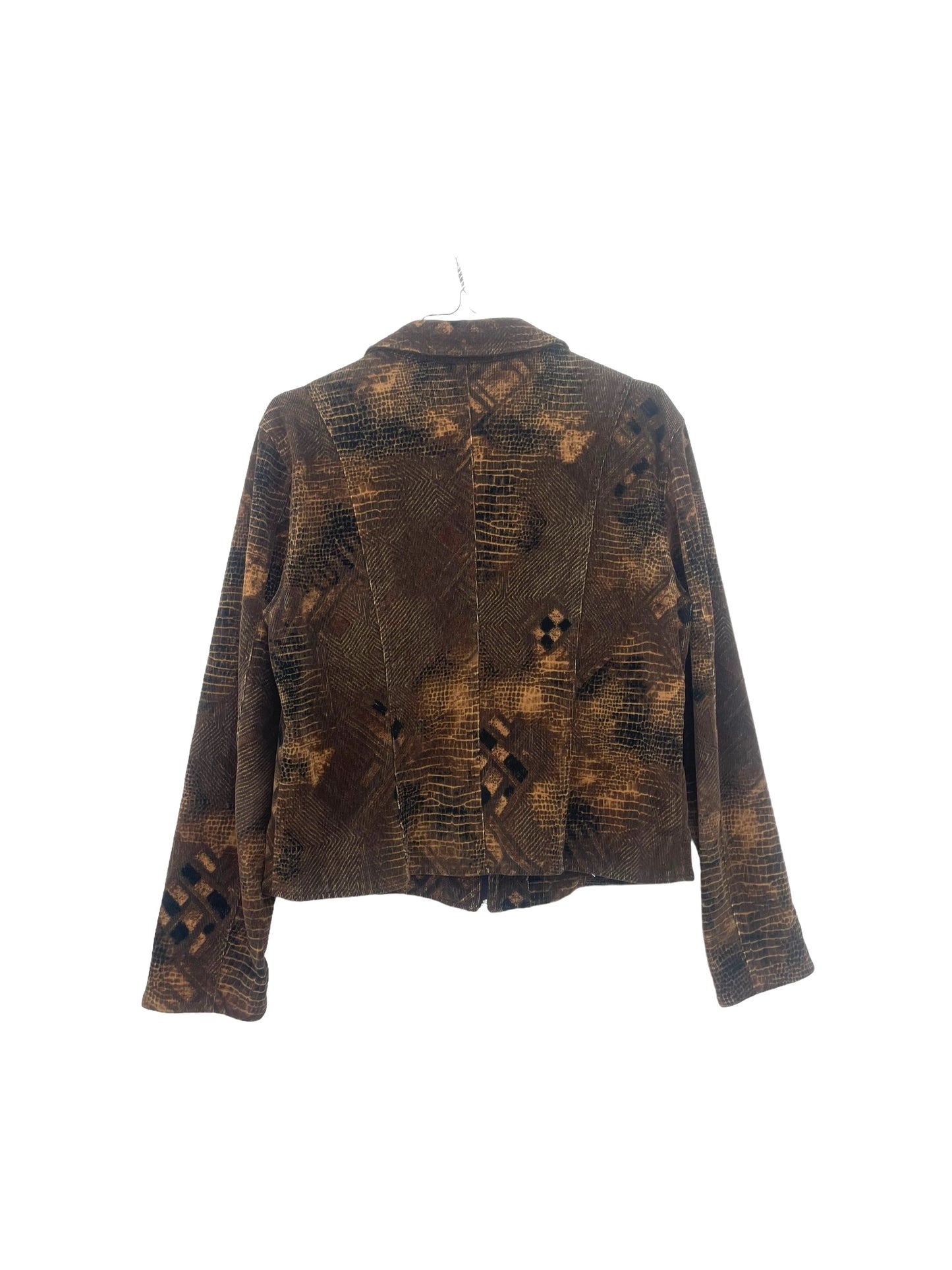 90s mixed pattern corduroy jacket