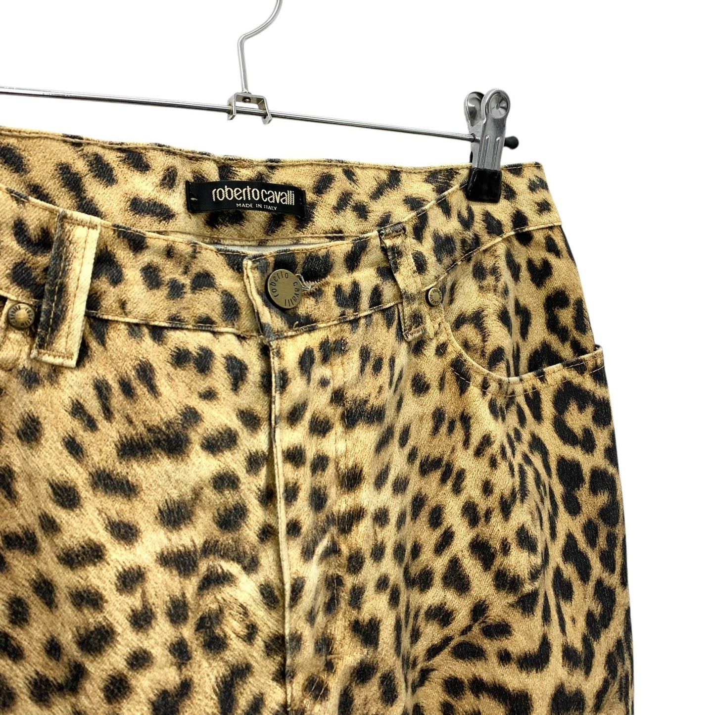 90s Roberto Cavalli leopard pants