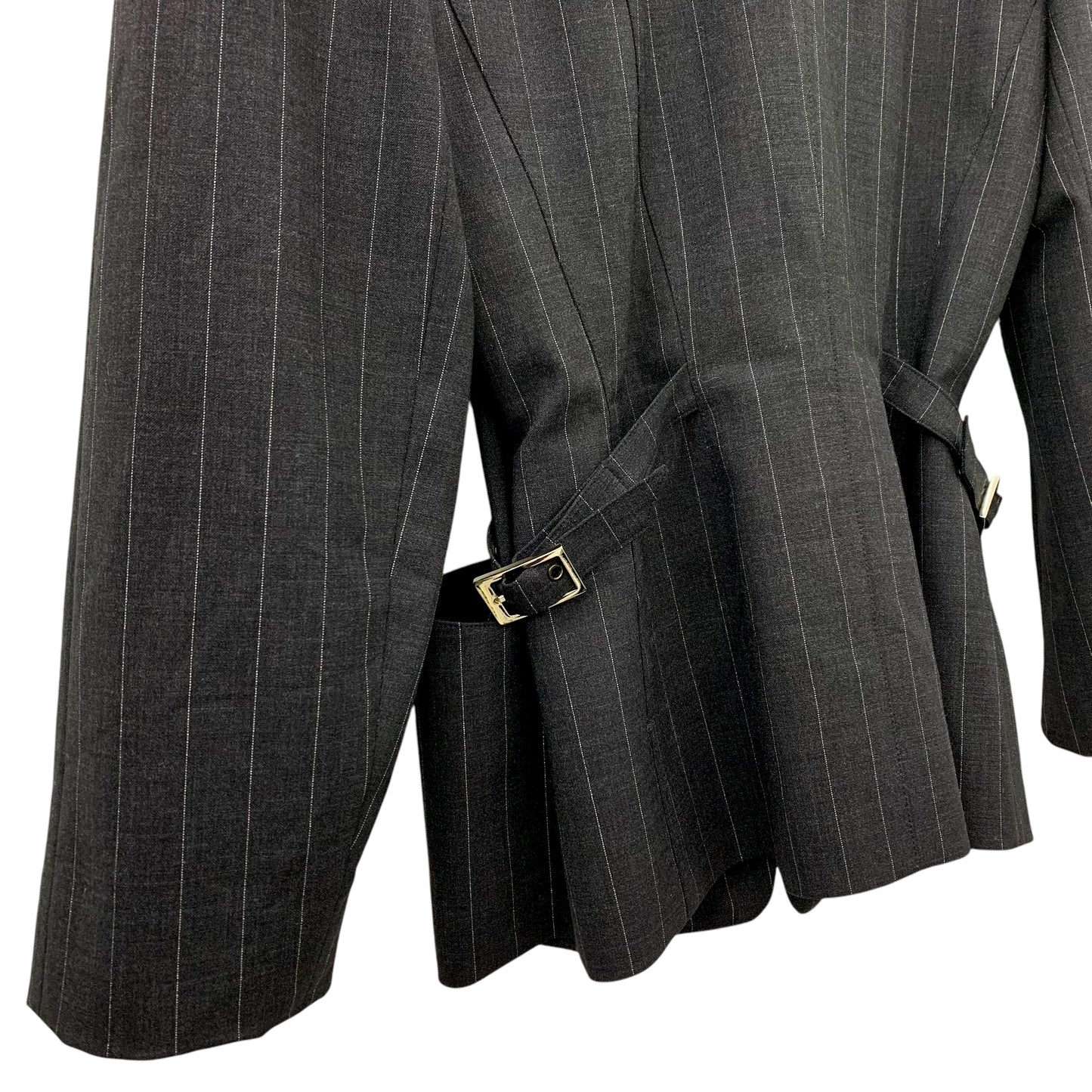 90s Mugler pinstripe blazer