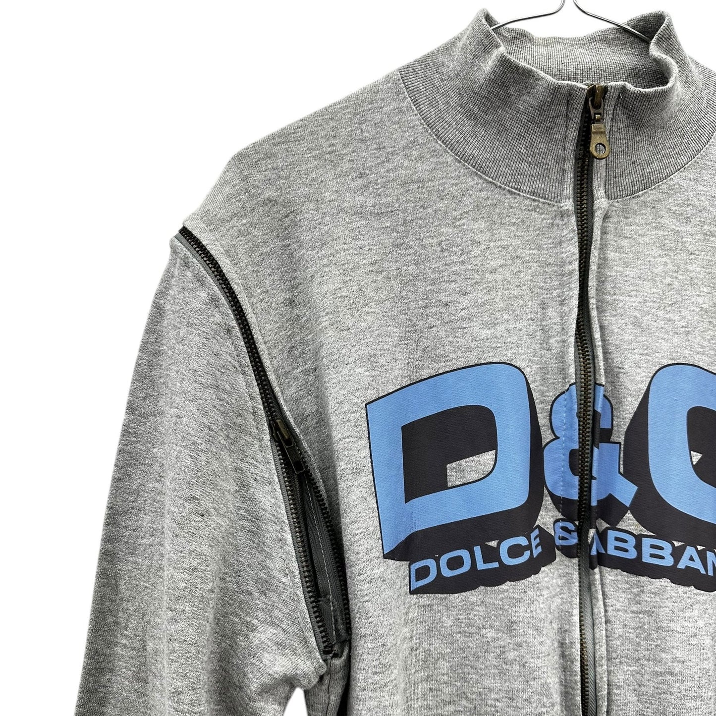 Y2K D&G zip up sweat jacket