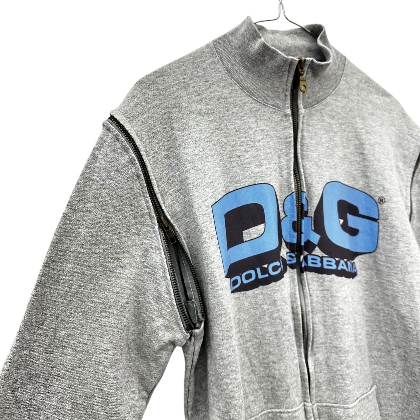 Y2K D&G zip up sweat jacket