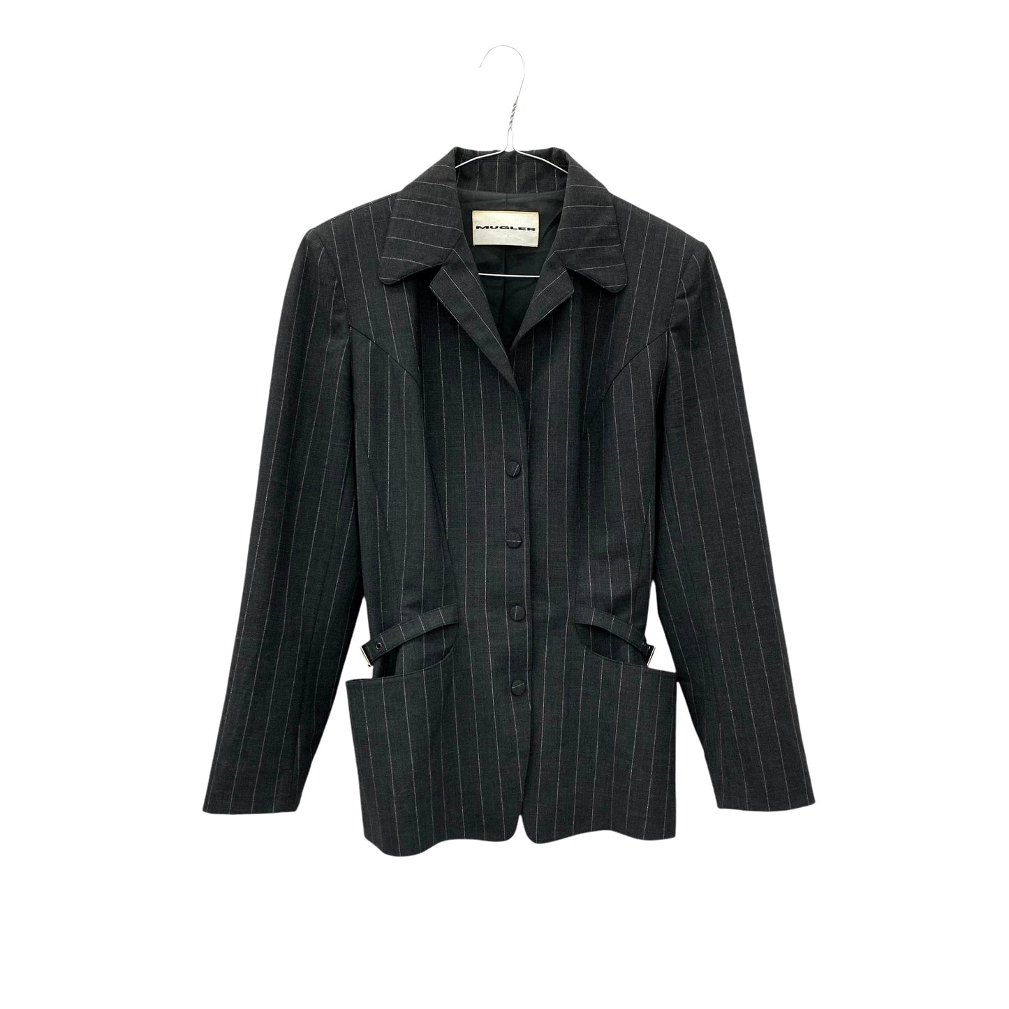 90s Mugler pinstripe blazer