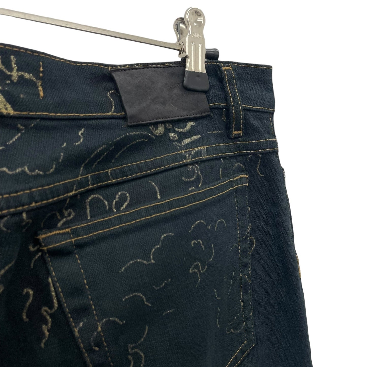 Y2K Just Cavalli lettering jeans