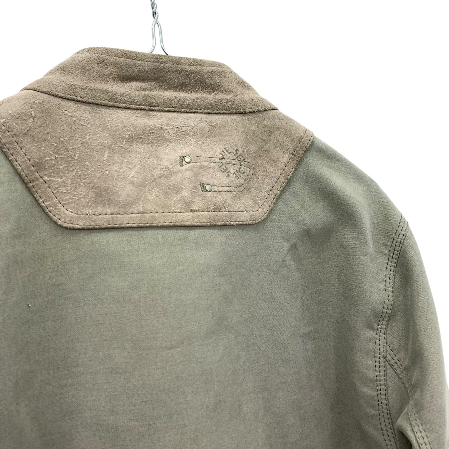 Diesel suede cargo jacket