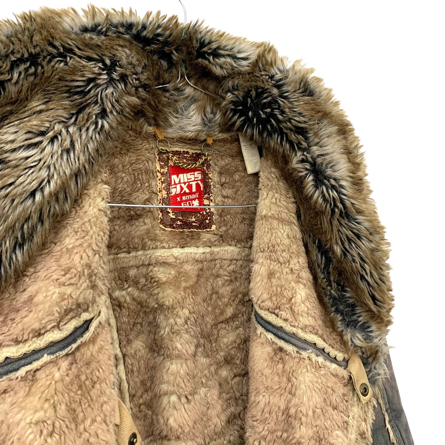 Y2K Miss Sixty fur jacket