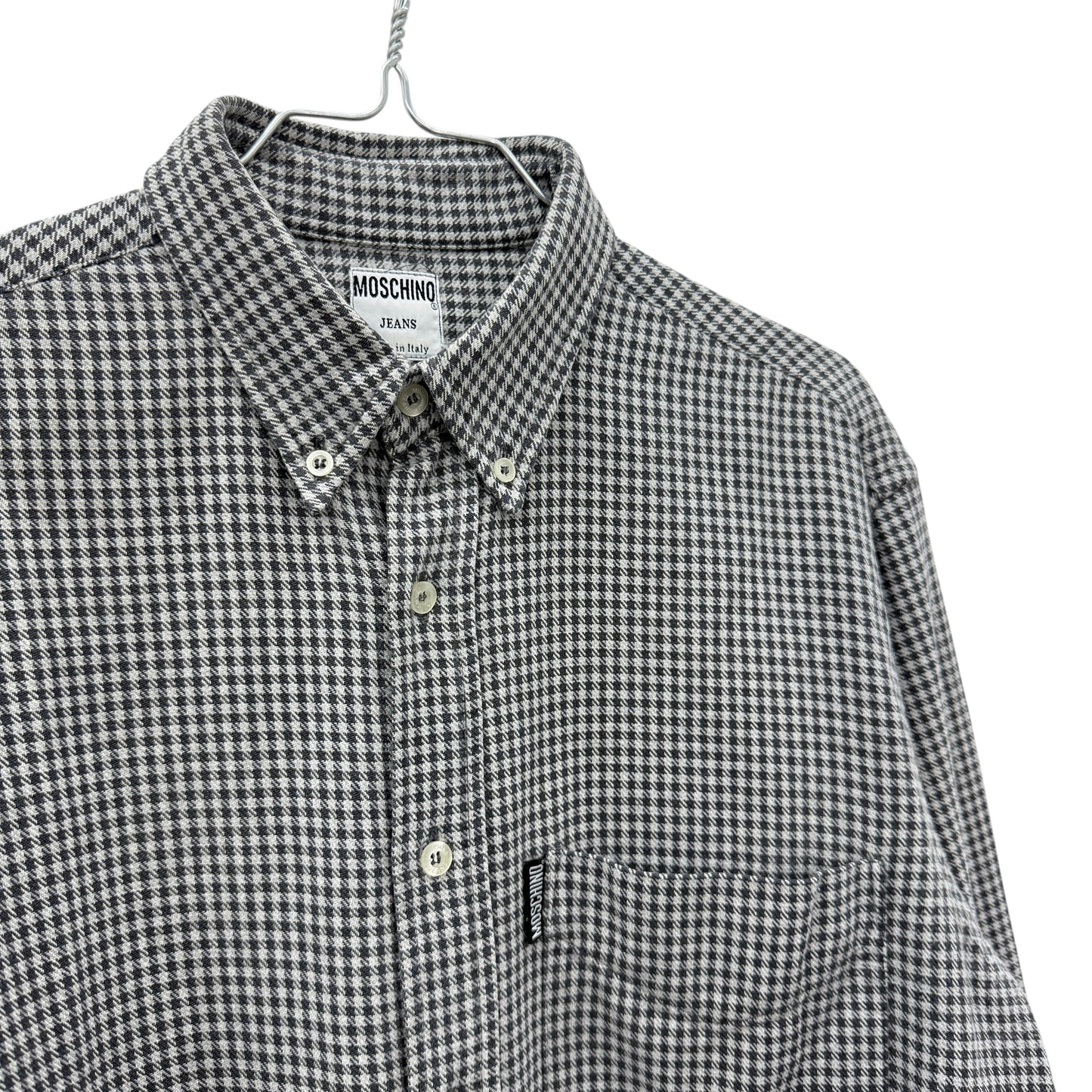 Moschino houndstooth shirt