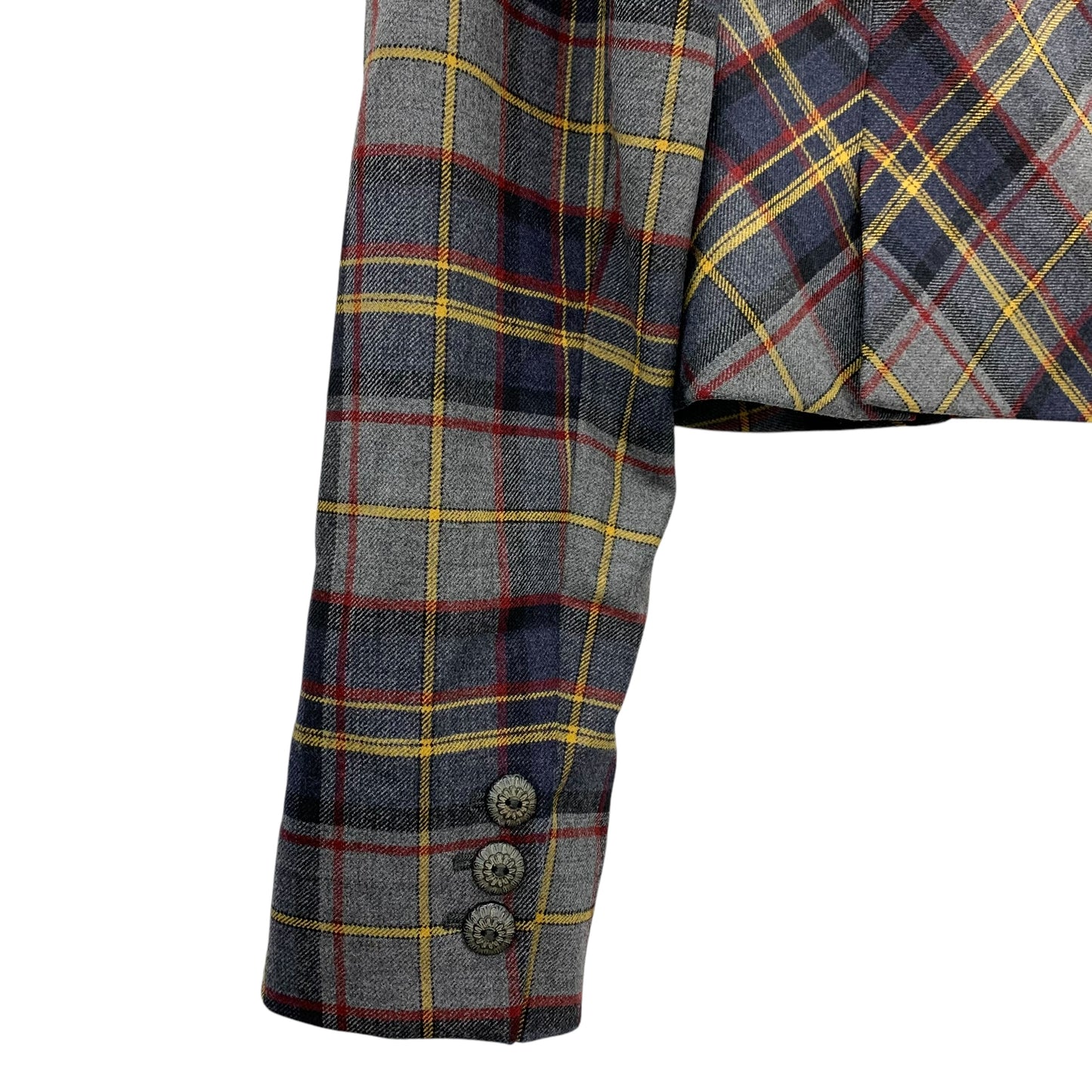 La Perla checkered blazer jacket