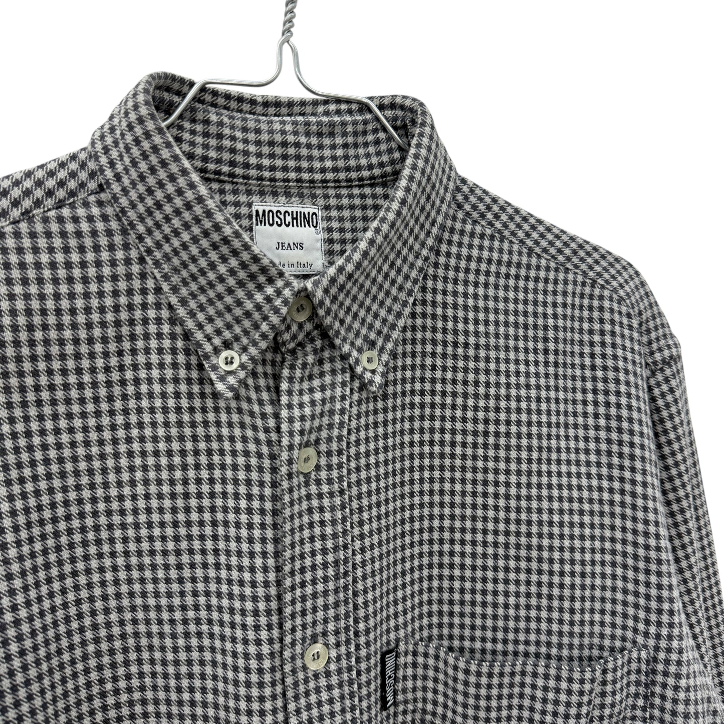 Moschino houndstooth shirt