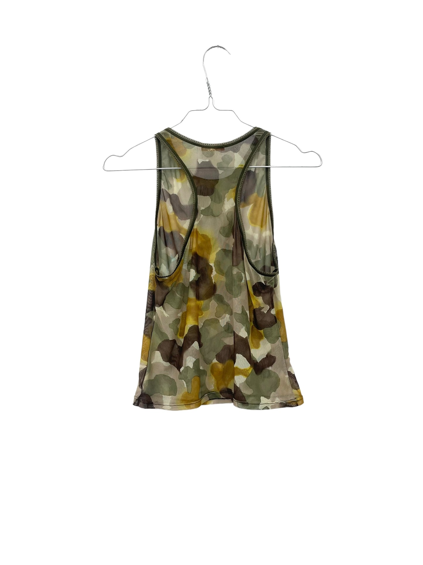 Y2K Roberto Cavalli mesh top