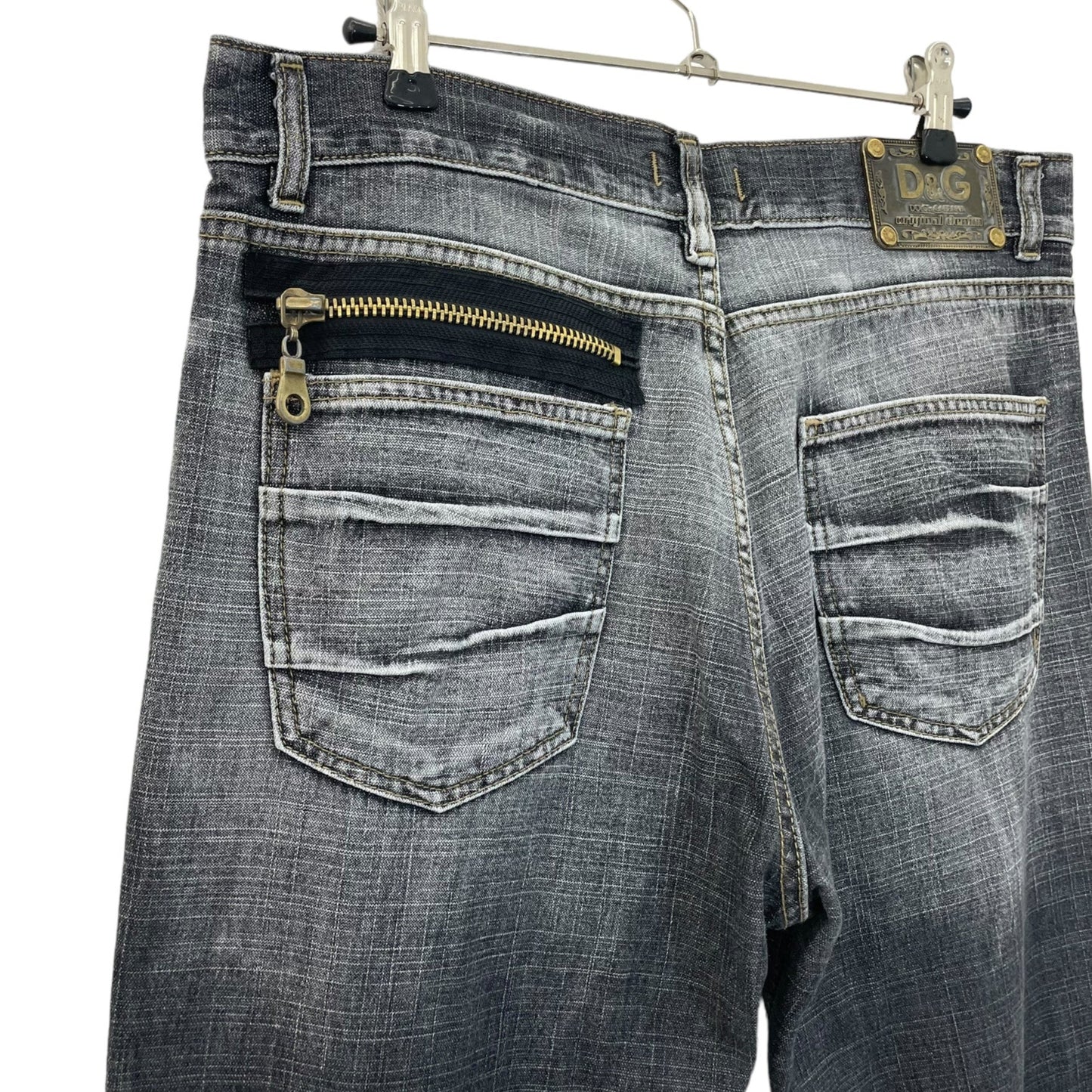 90s D&G tie dye denim jeans