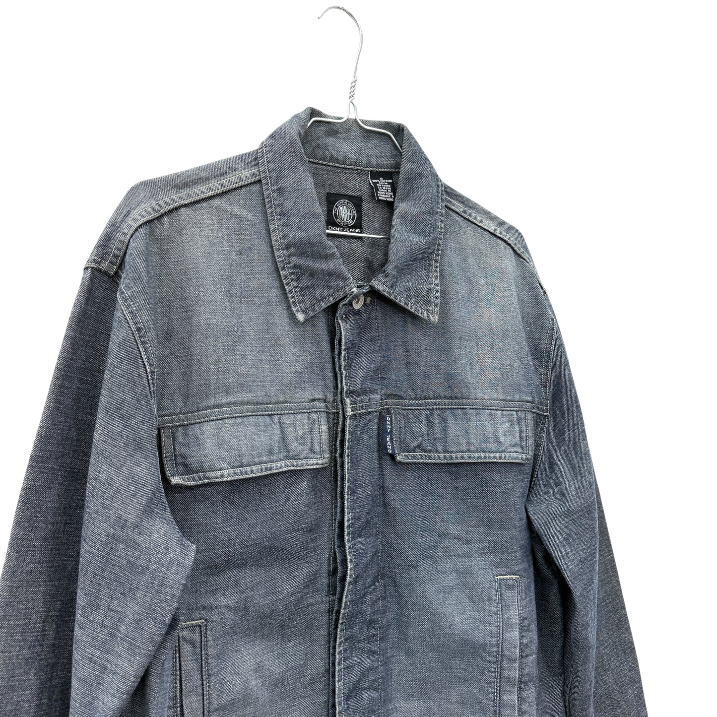 DKNY denim bomber jacket