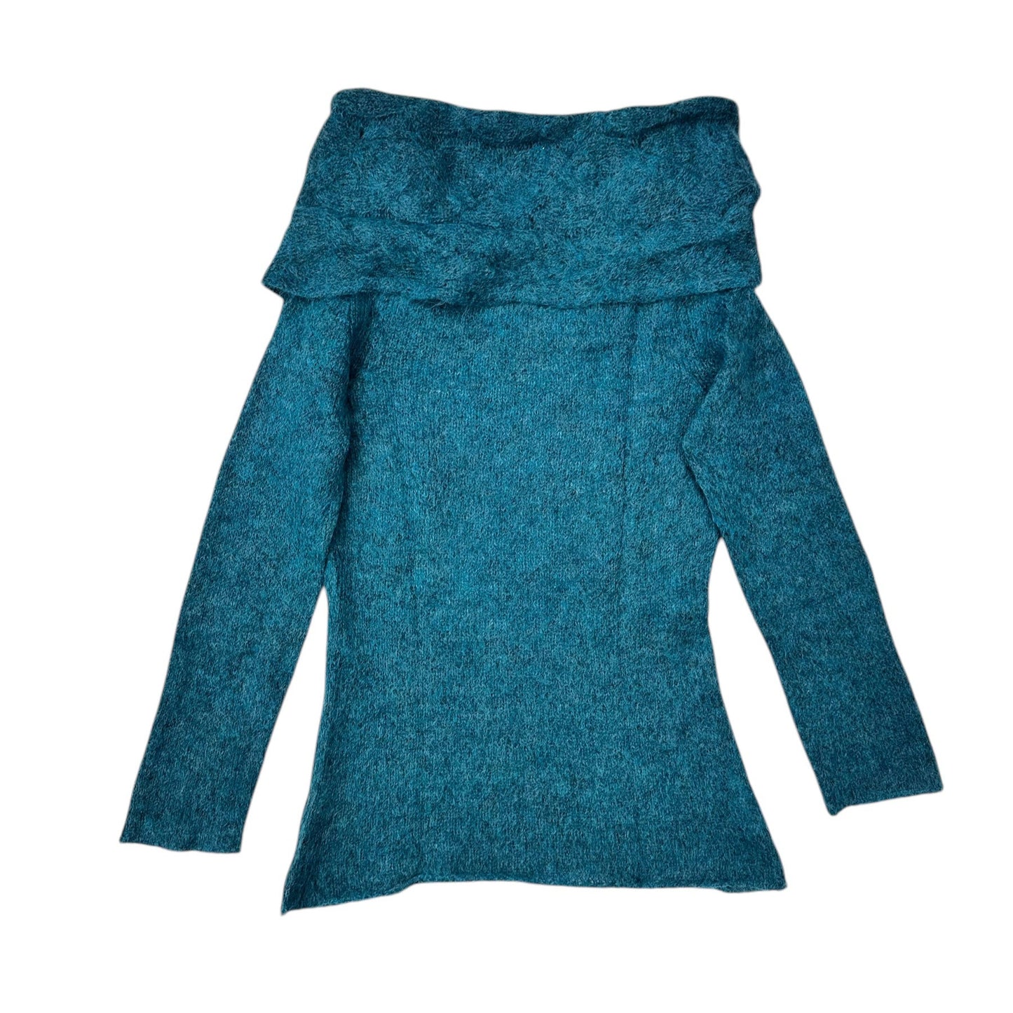 90s off shoulder mohair jumper