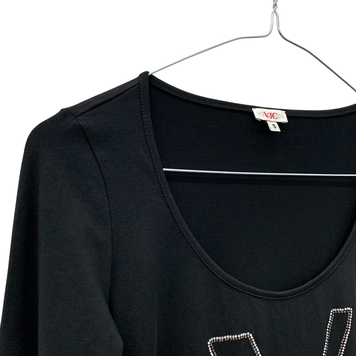 90s Versace rhinestone shirt