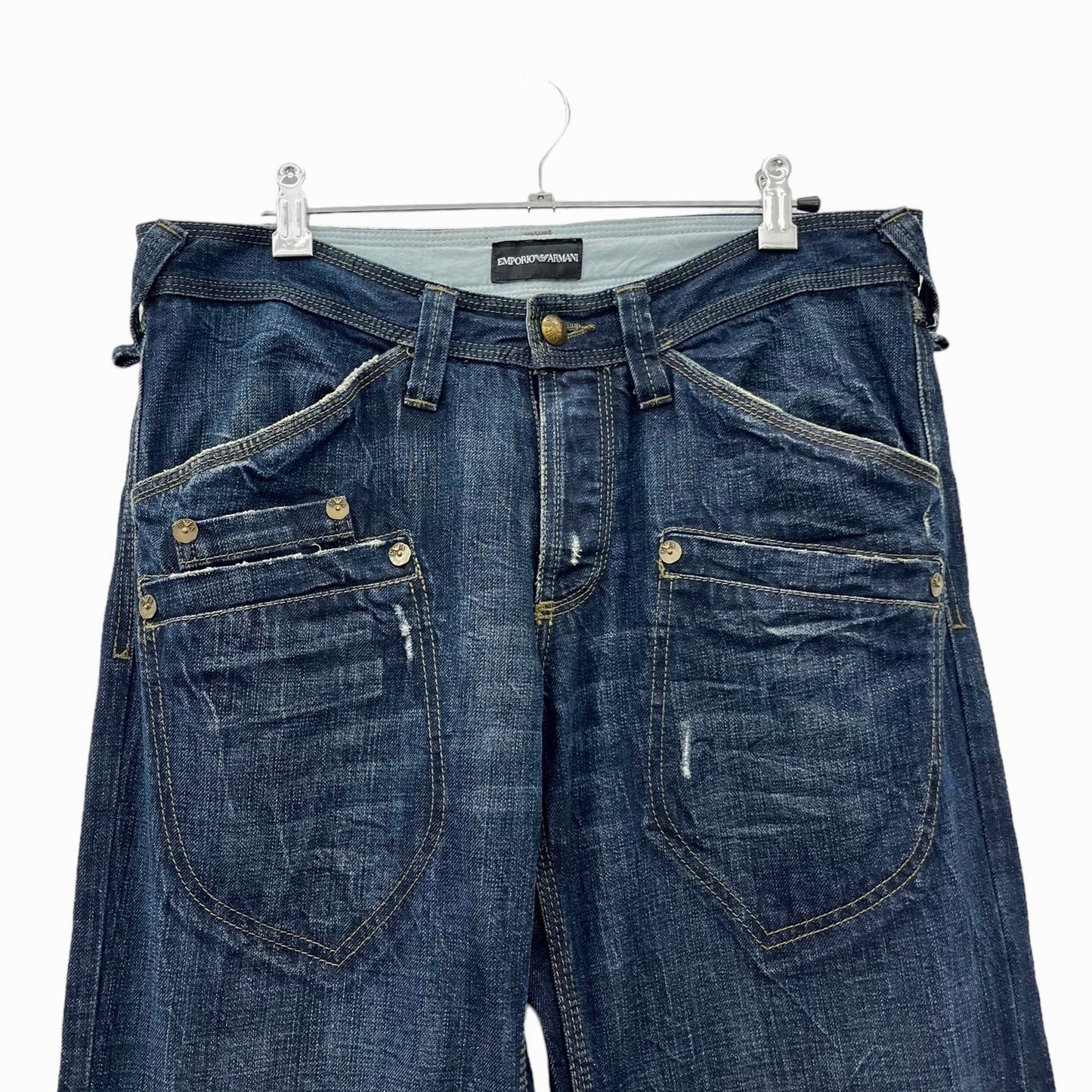 Y2K Armani baggy jeans