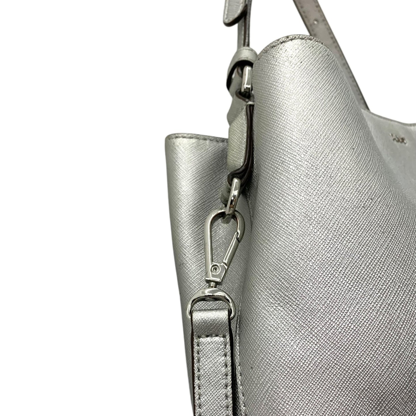 DKNY metallic cross body bag
