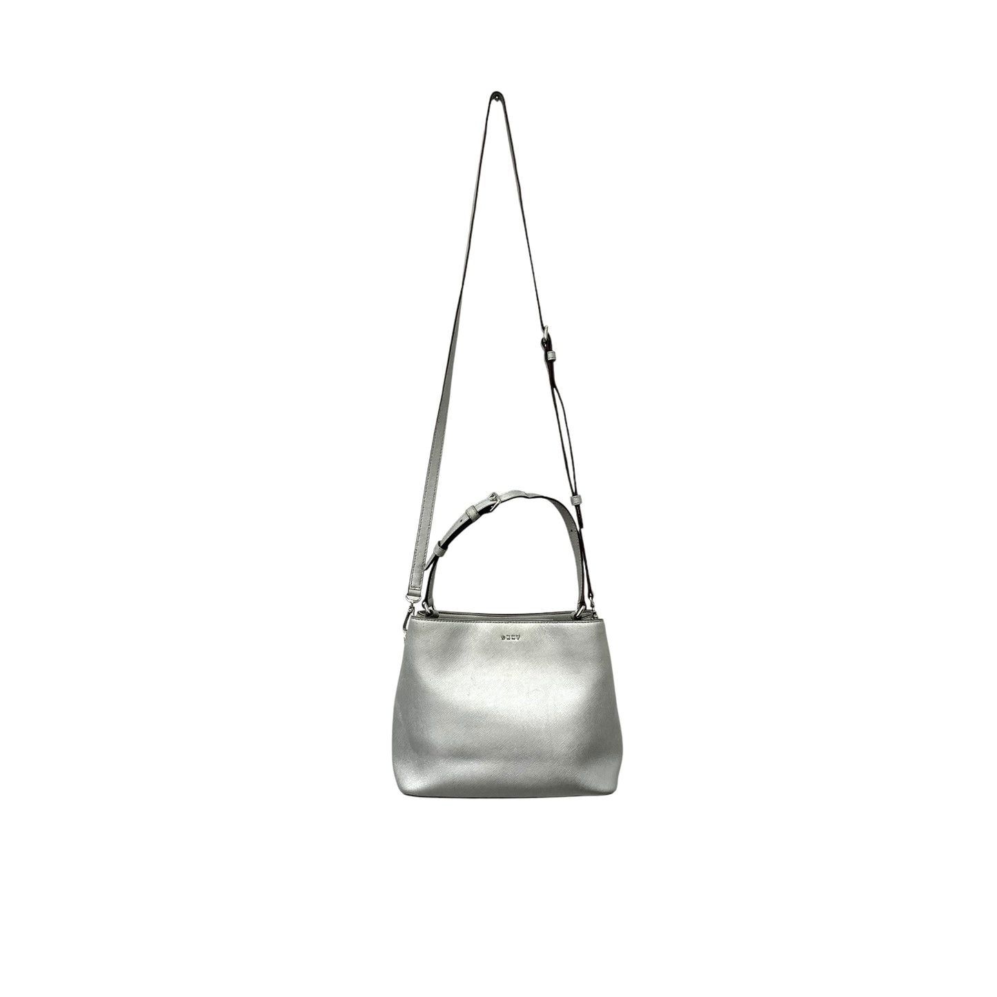 DKNY metallic cross body bag