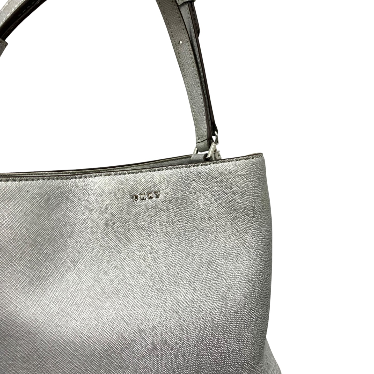 DKNY metallic cross body bag