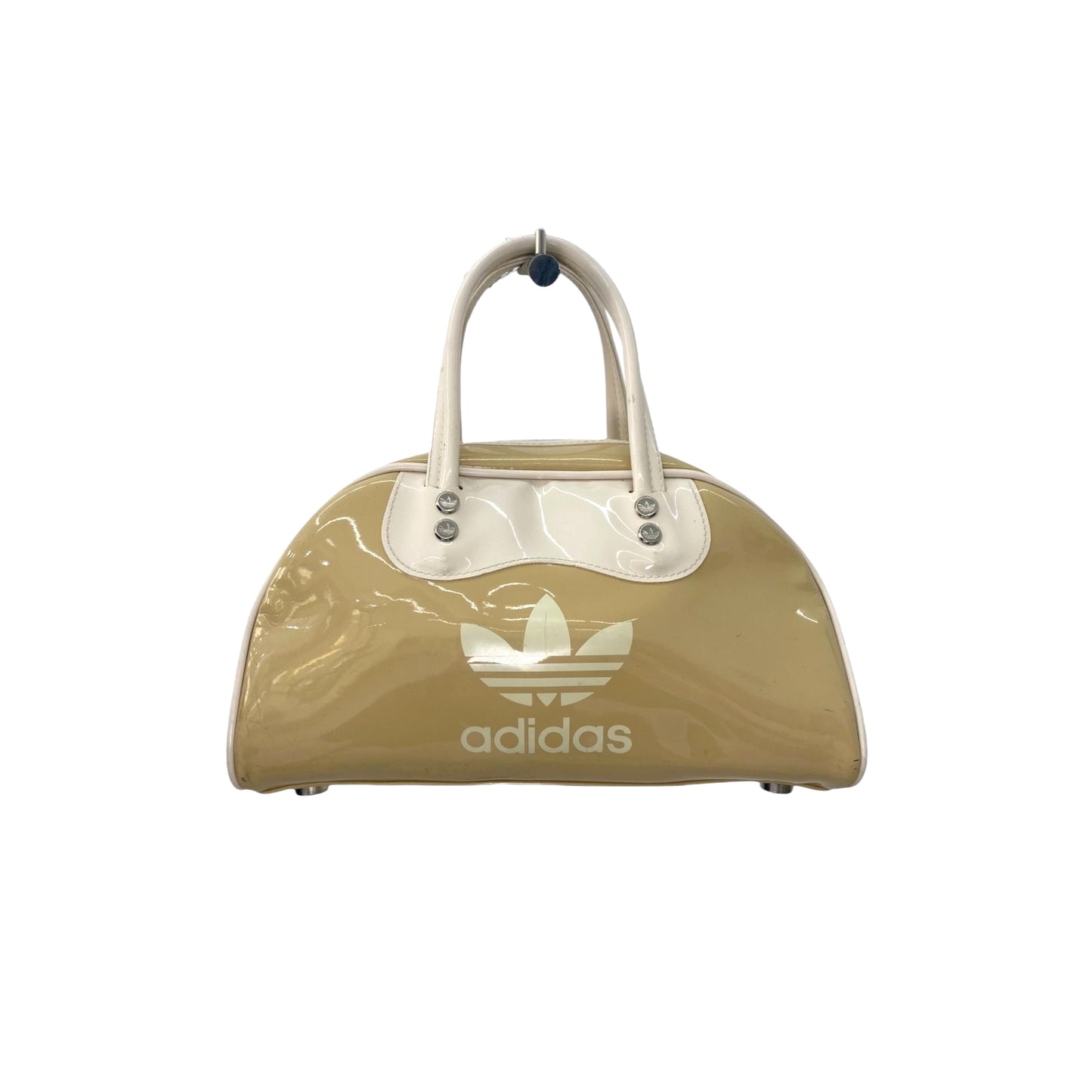 Adidas patent leather hand bag