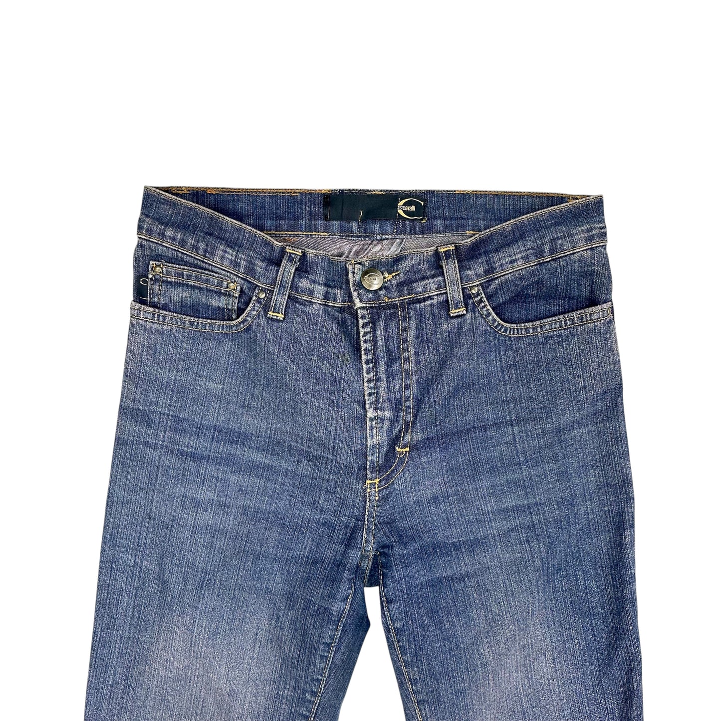 Just Cavalli faded denim jeans