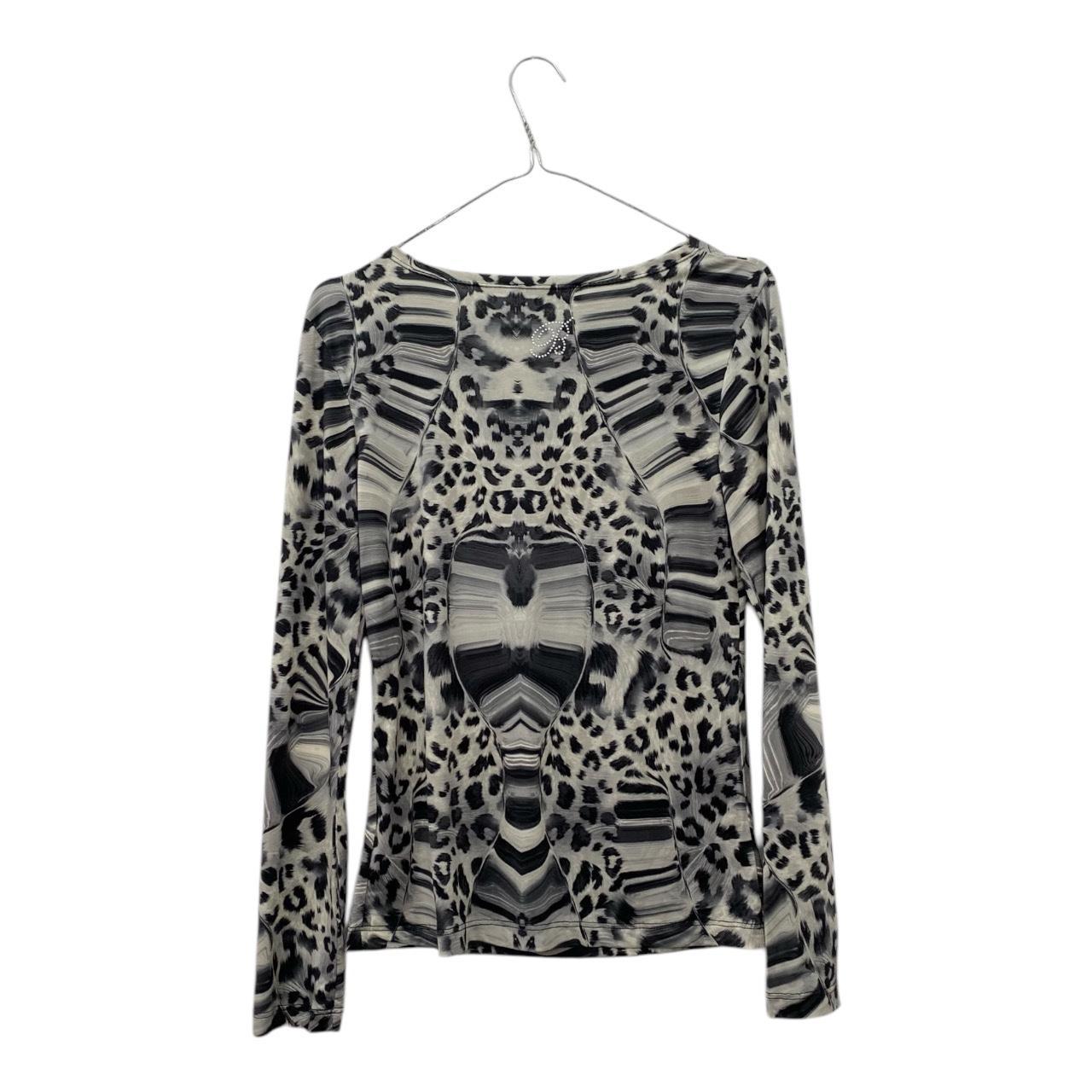 90s Blumarine animal print shirt