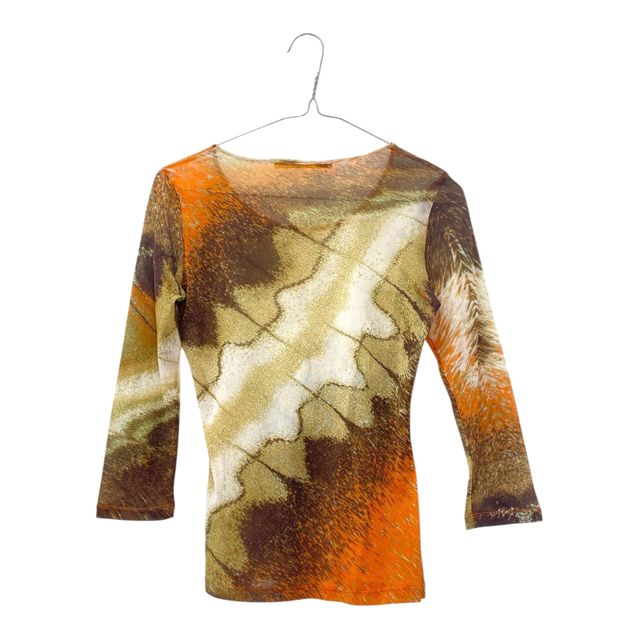 Roberto Cavalli mesh top