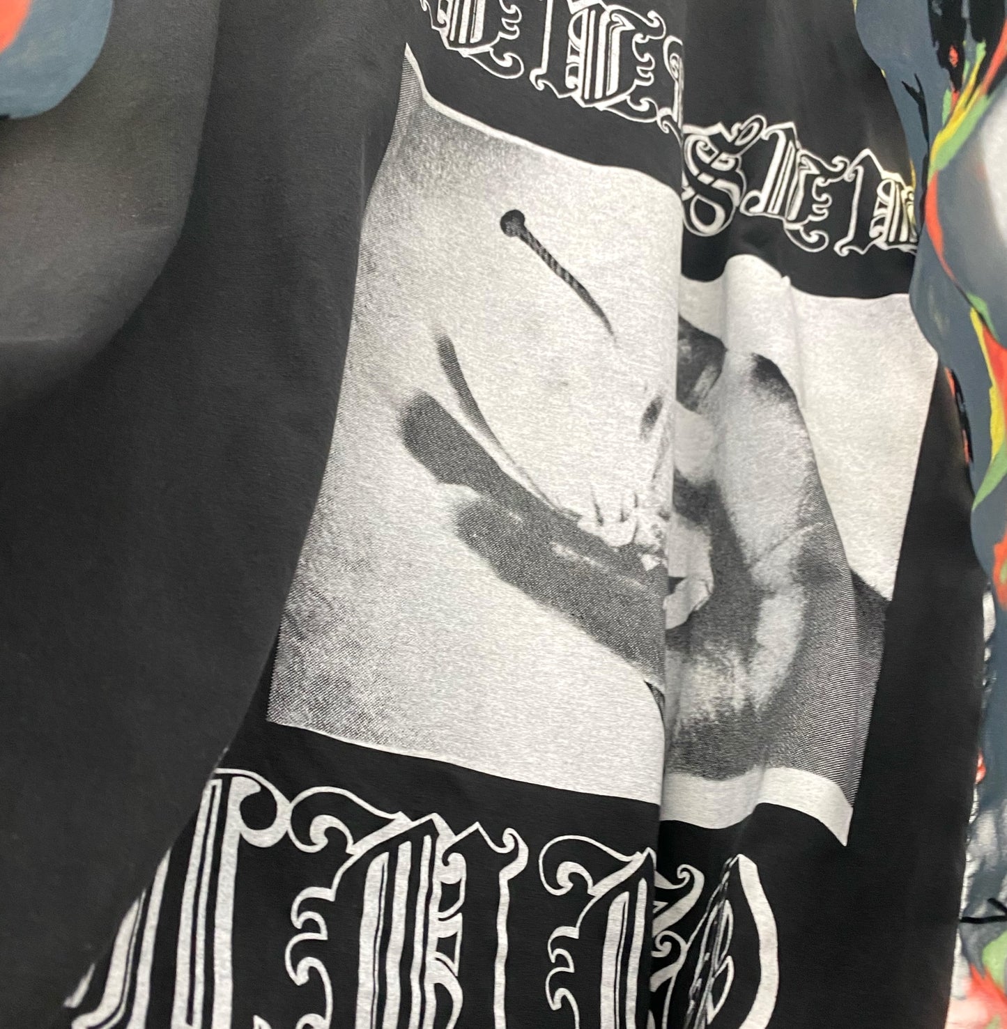 Y2K McQueen mesh t-shirt