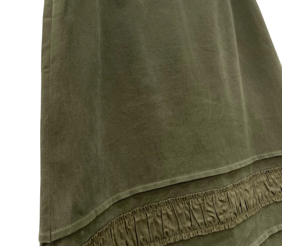 Moschino ruffled maxi skirt