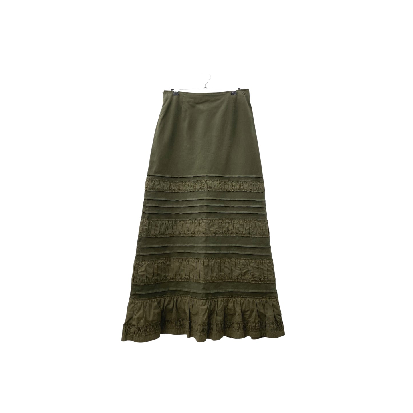 Moschino ruffled maxi skirt