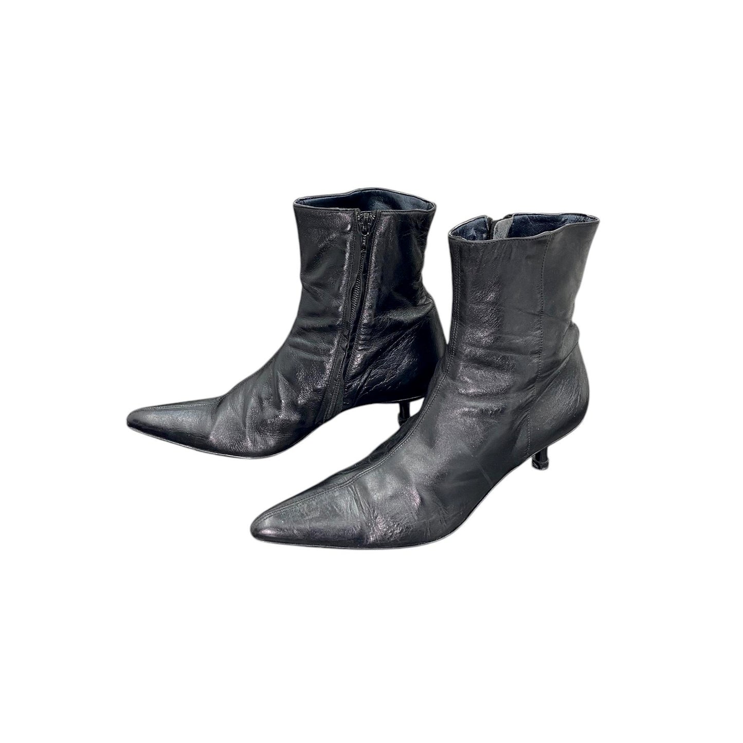 Fornarina kitten heel ankle boots