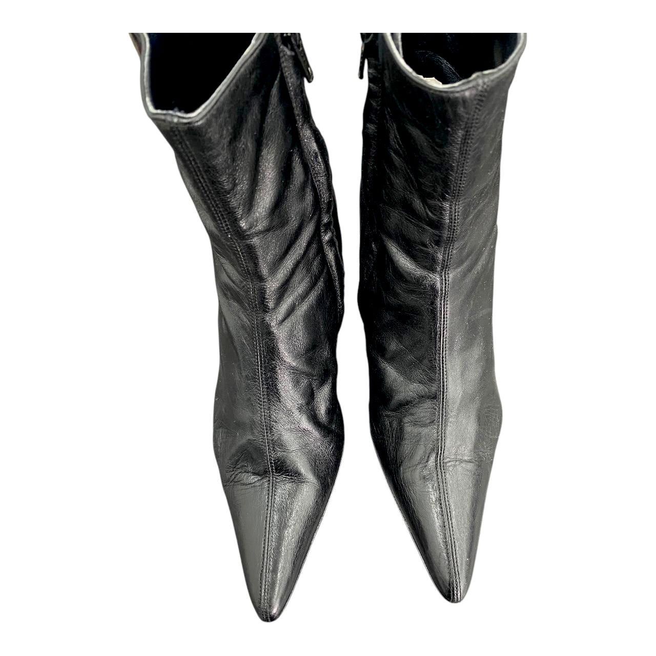 Fornarina kitten heel ankle boots