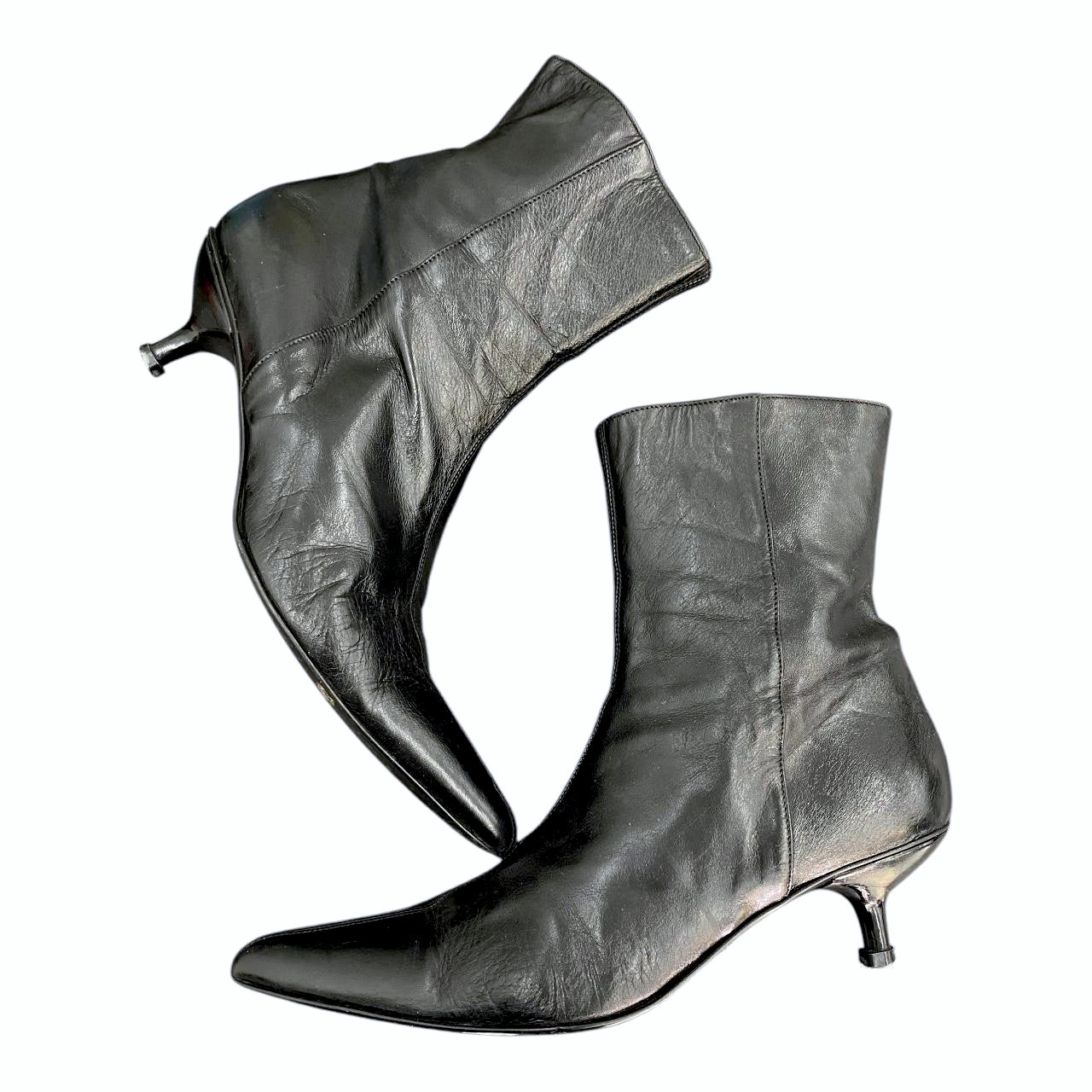 Fornarina kitten heel ankle boots