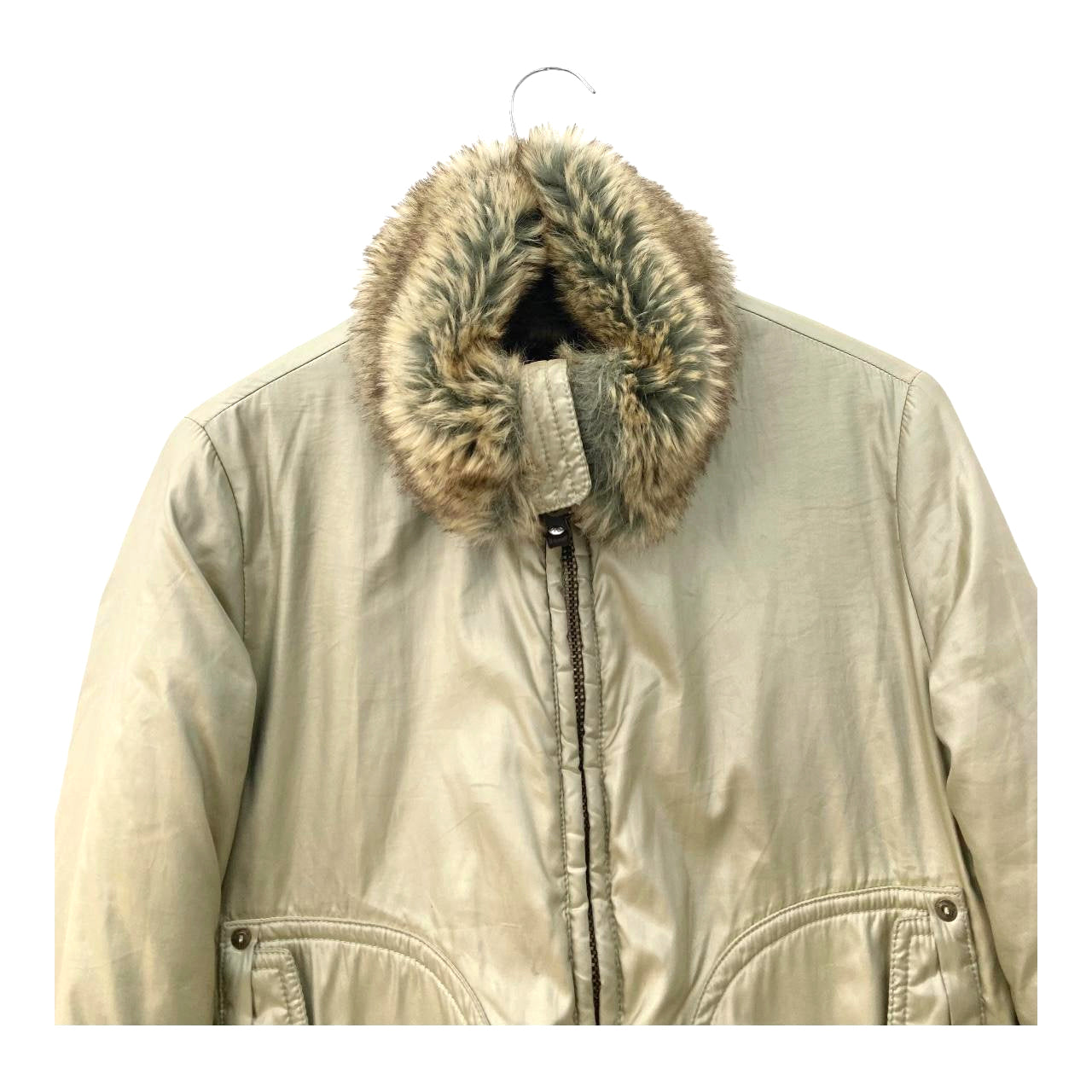 Miss Sixty fur bomber jacket