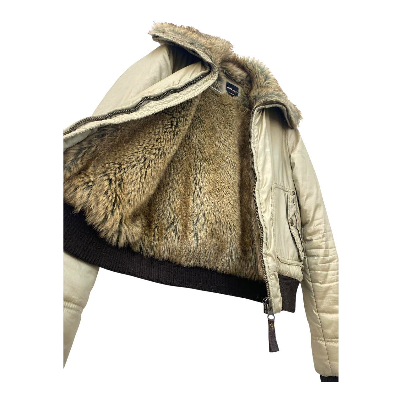 Miss Sixty fur bomber jacket