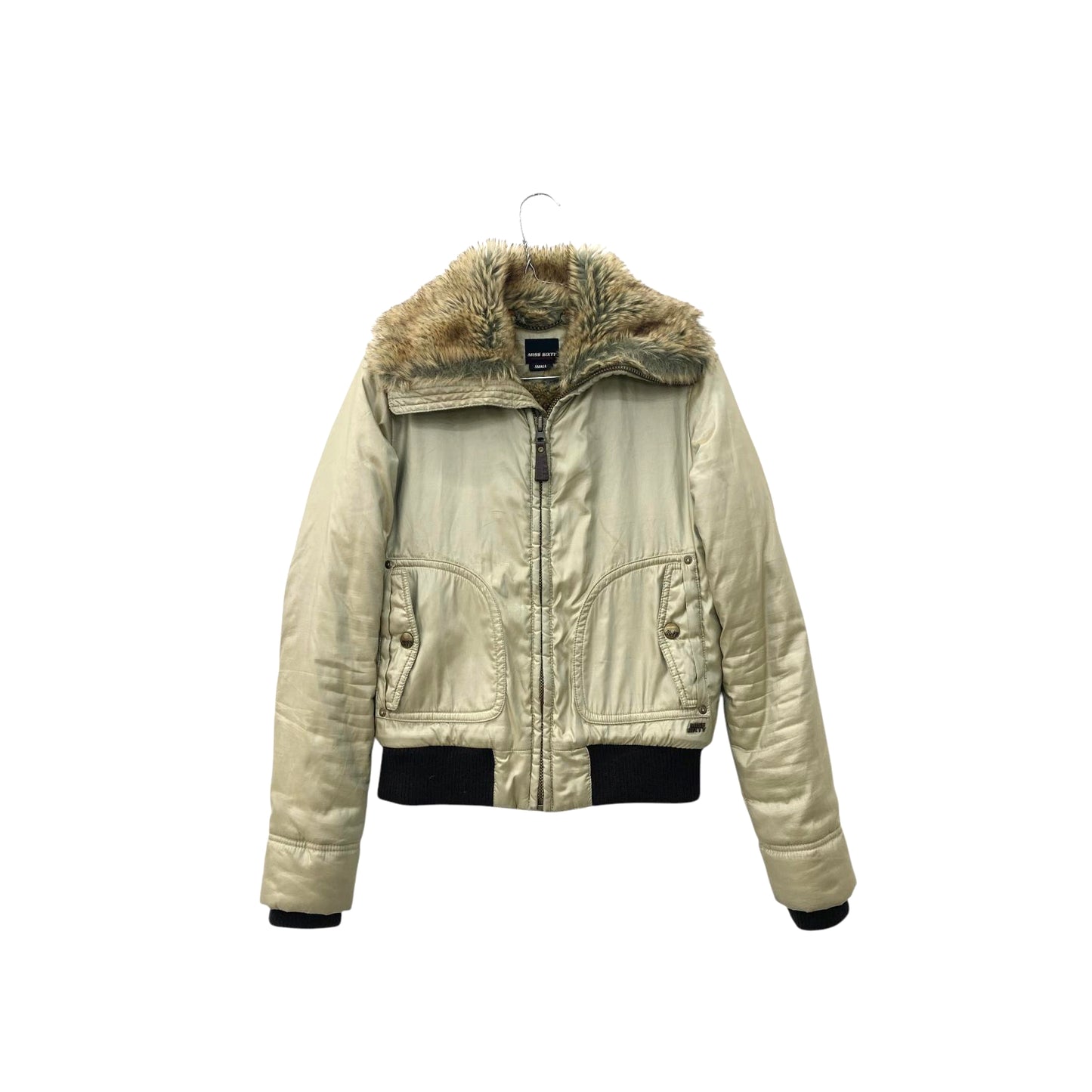 Miss Sixty fur bomber jacket