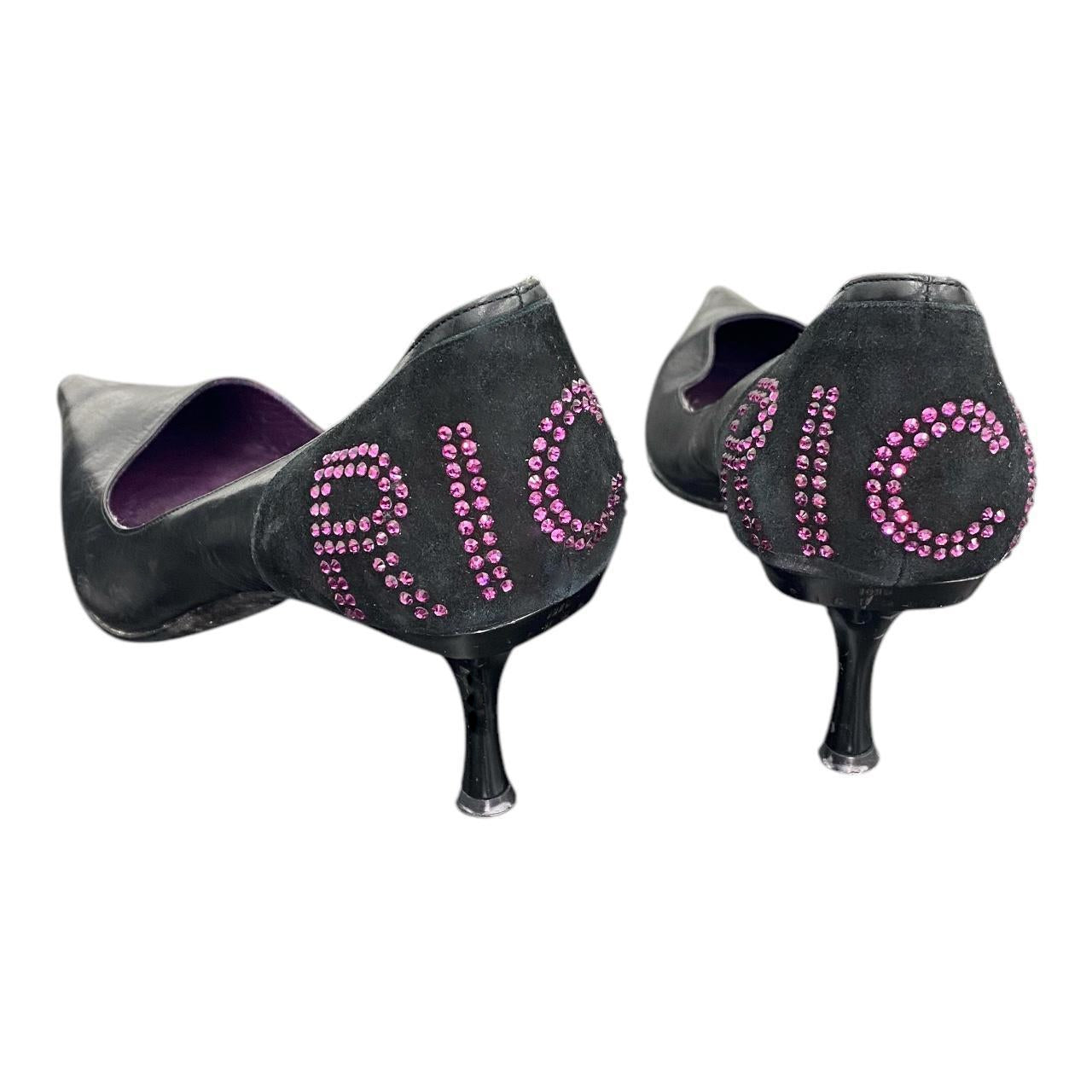 Richmond rhinestone heels
