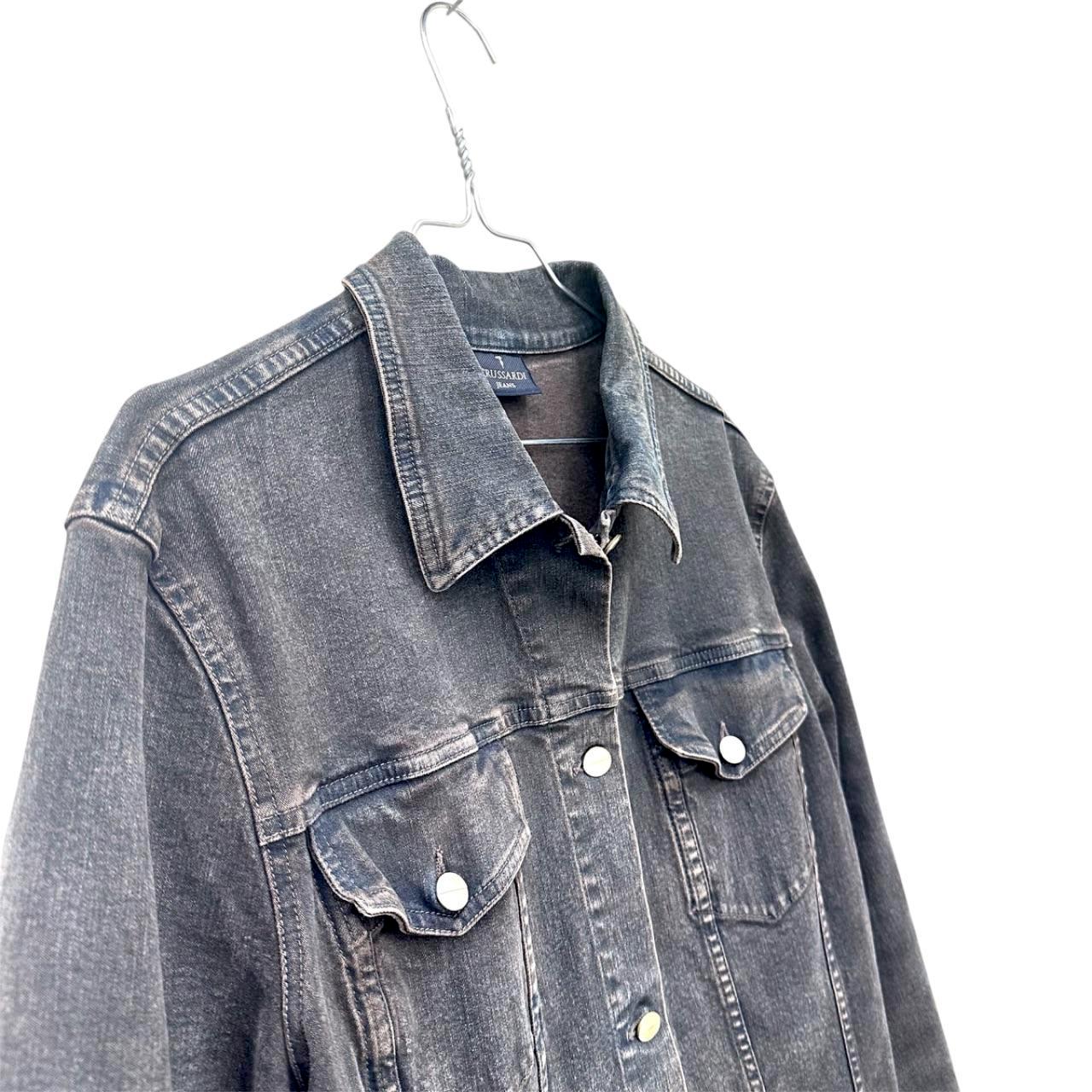 Trussardi washed denim jacket