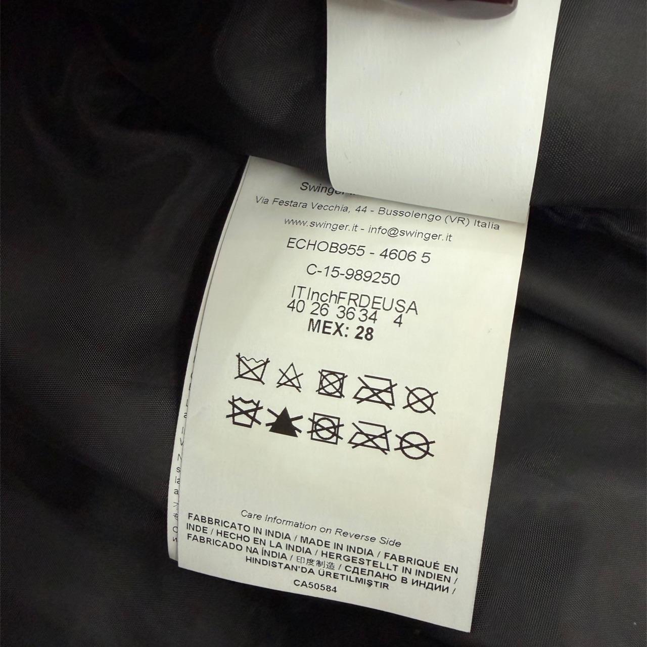 Versace hodded leather jacket