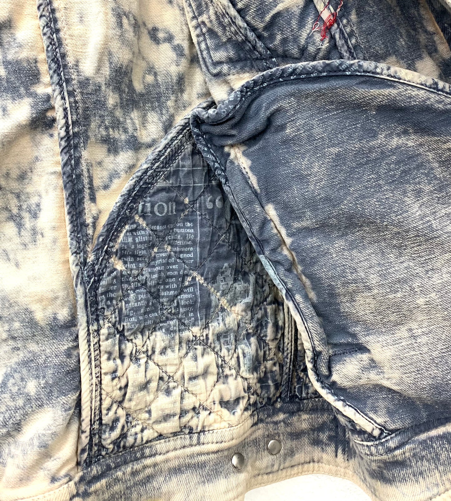 90s John Galliano denim vest