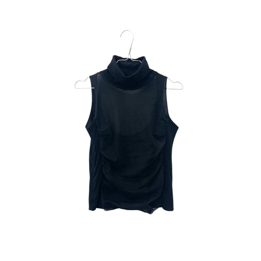 90s turtle neck mesh top