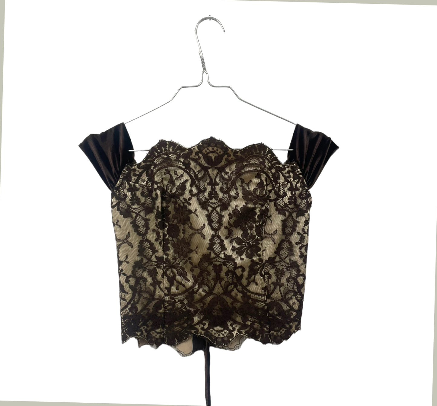 90s La Perla lace corset top