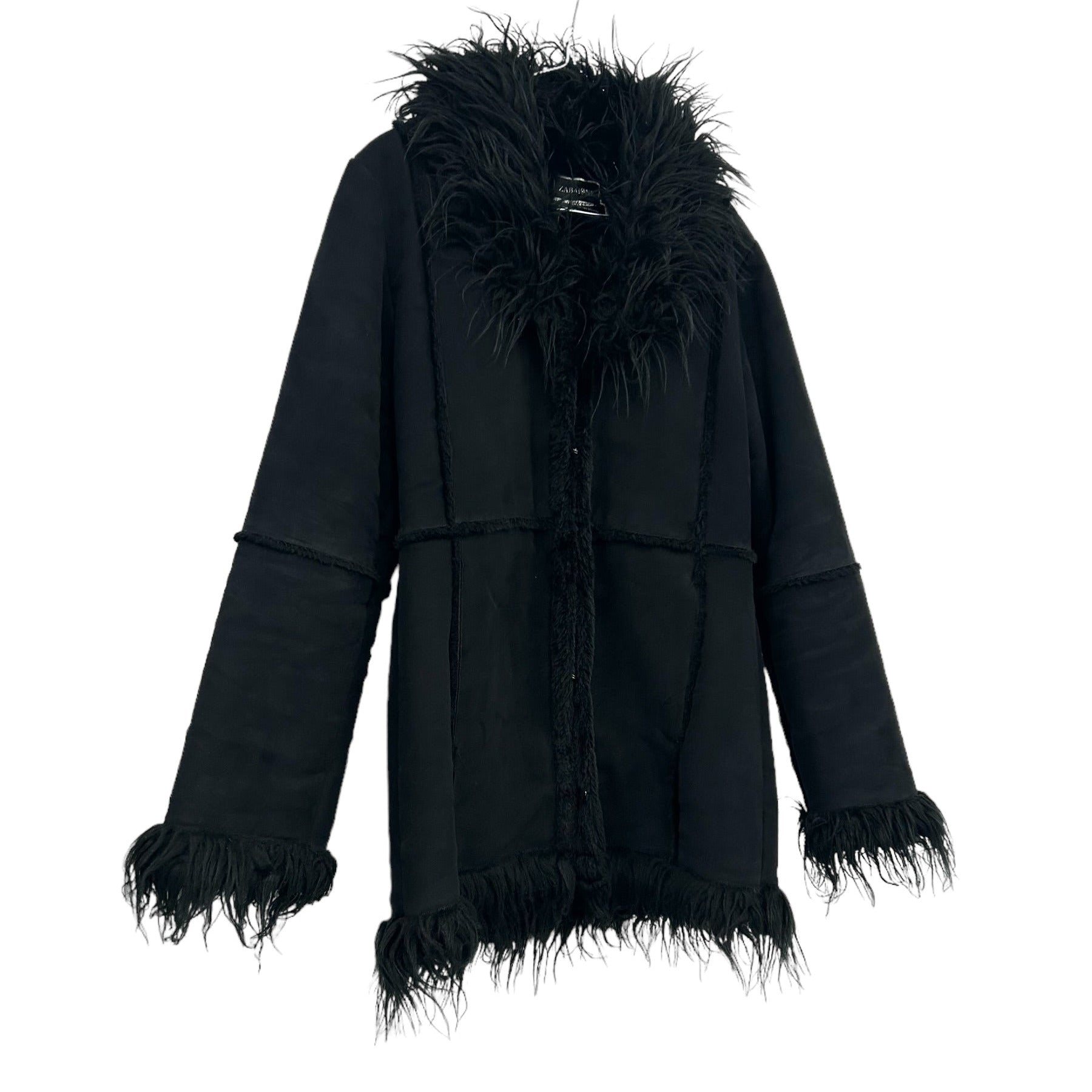 Faux fur half on sale jacket