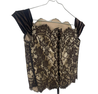 90s La Perla lace corset top