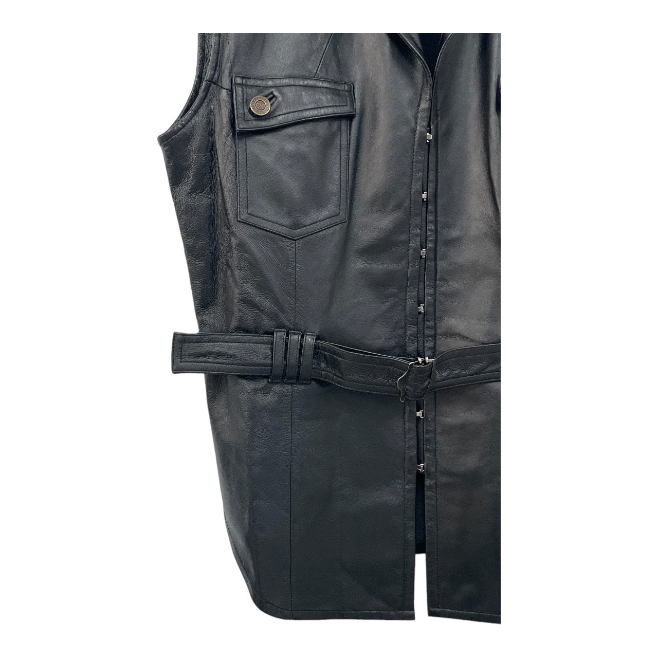 90s leathervest